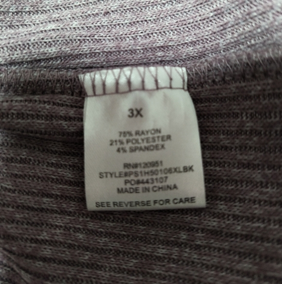 [5x$20] Lilac Knit Dresses / Size 3X - Picture 9 of 10
